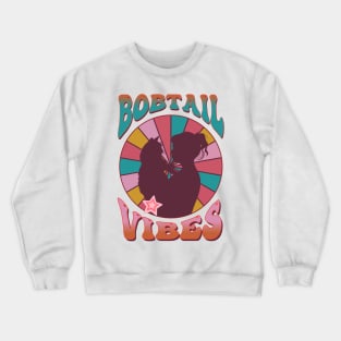 Bobtail cat lover gift Crewneck Sweatshirt